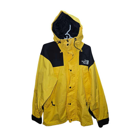 Men's Size Large The North Face Jacket 90's Gore-tex Large Yellow Black RN 61661 - Picture 1 of 12